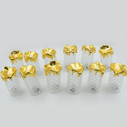 LED Flameless Golden Candle