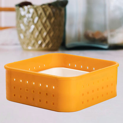 Square Shape Paneer Maker with Lid, Tofu & Sprouts Mould